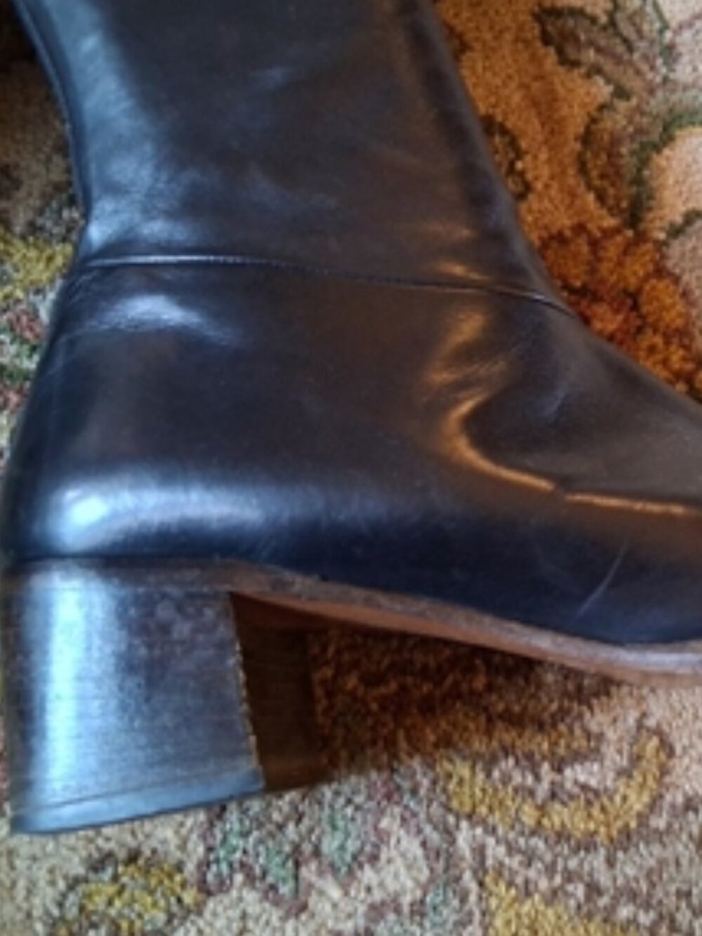 Fratelli Rossetti Womens Knee High Calf Leather Boots size 9.5 - Picture 7 of 7